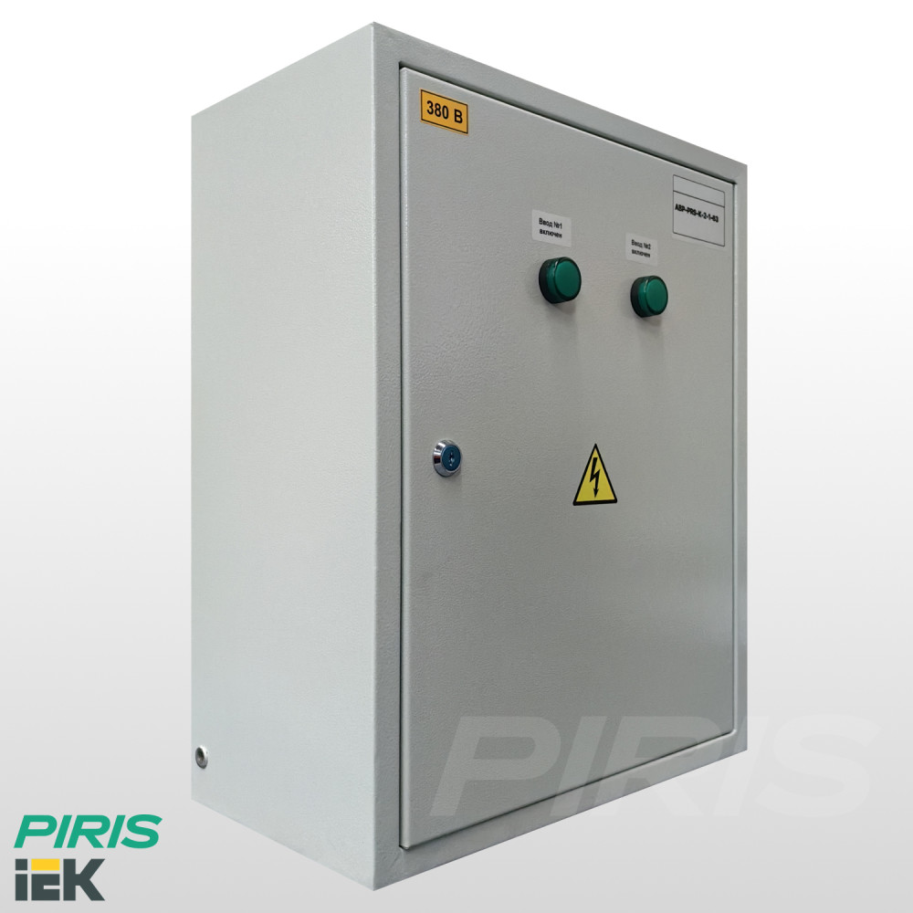 Шкаф АВР 40А, на контакторах, 2 ввода, IEK