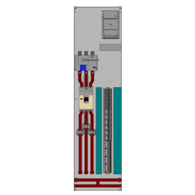 ВРУ-PRS-1-03 63А, 1 ввод, 1 секция распределения (6х16А), System Electric